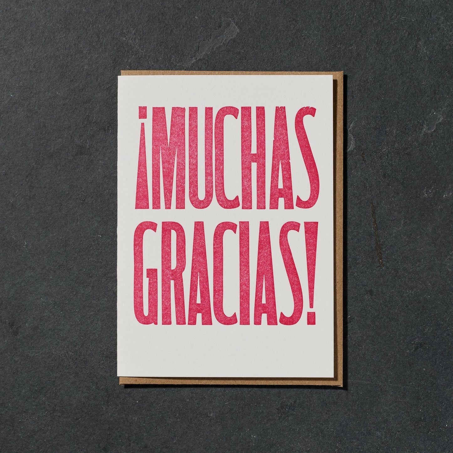 Muchas Gracias Card