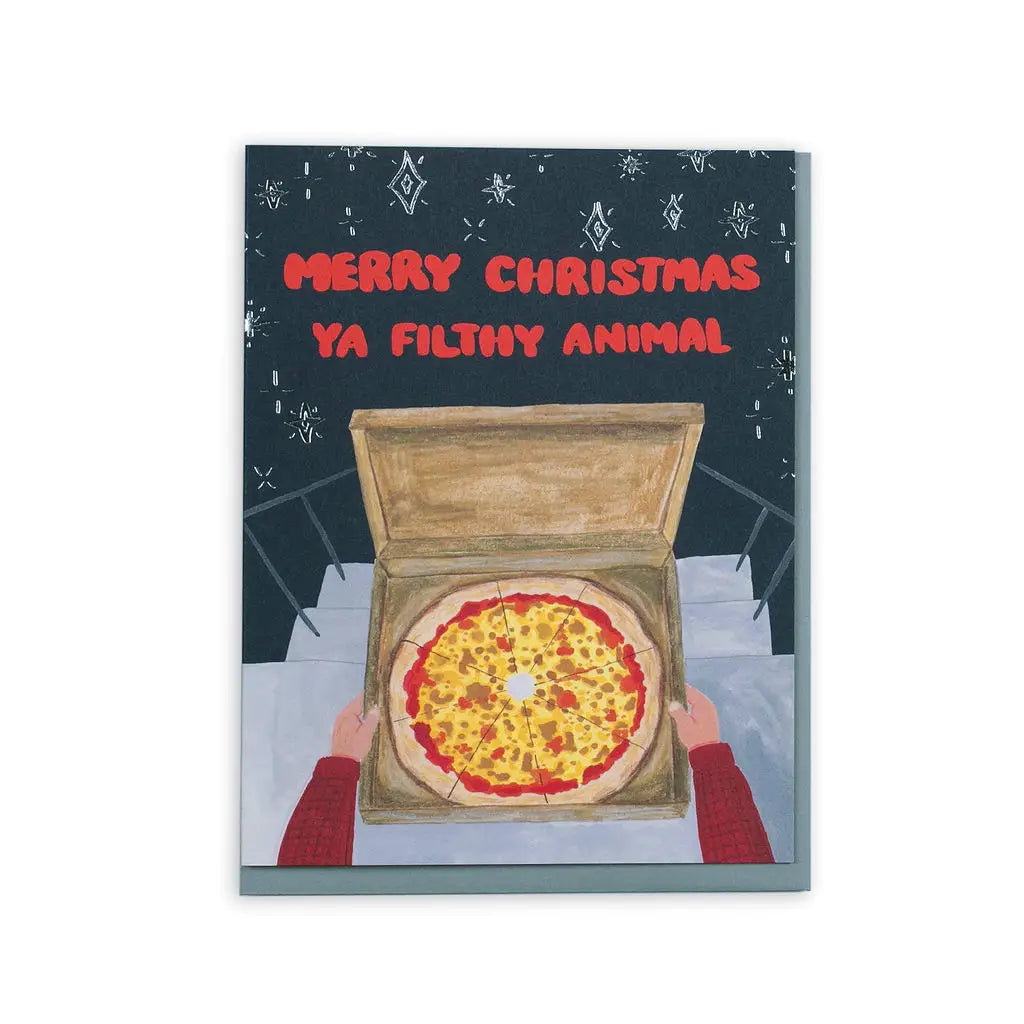 Filthy Animal Holiday Card