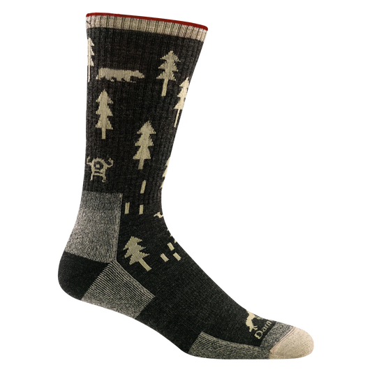 ABC Boot Midweight Hiking Socks in Black
