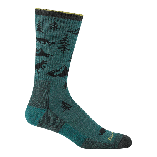 ABC Boot Midweight Hiking Socks in Teal