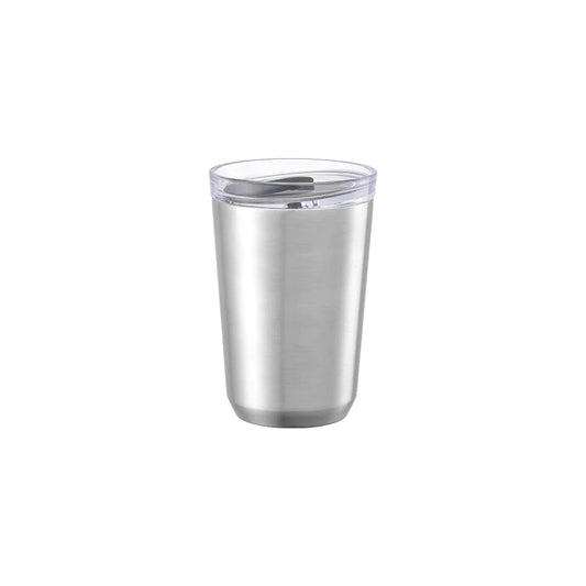 To Go Tumbler in Stainless Steel with Plug