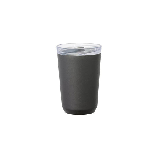 To Go Tumbler in Black with Plug