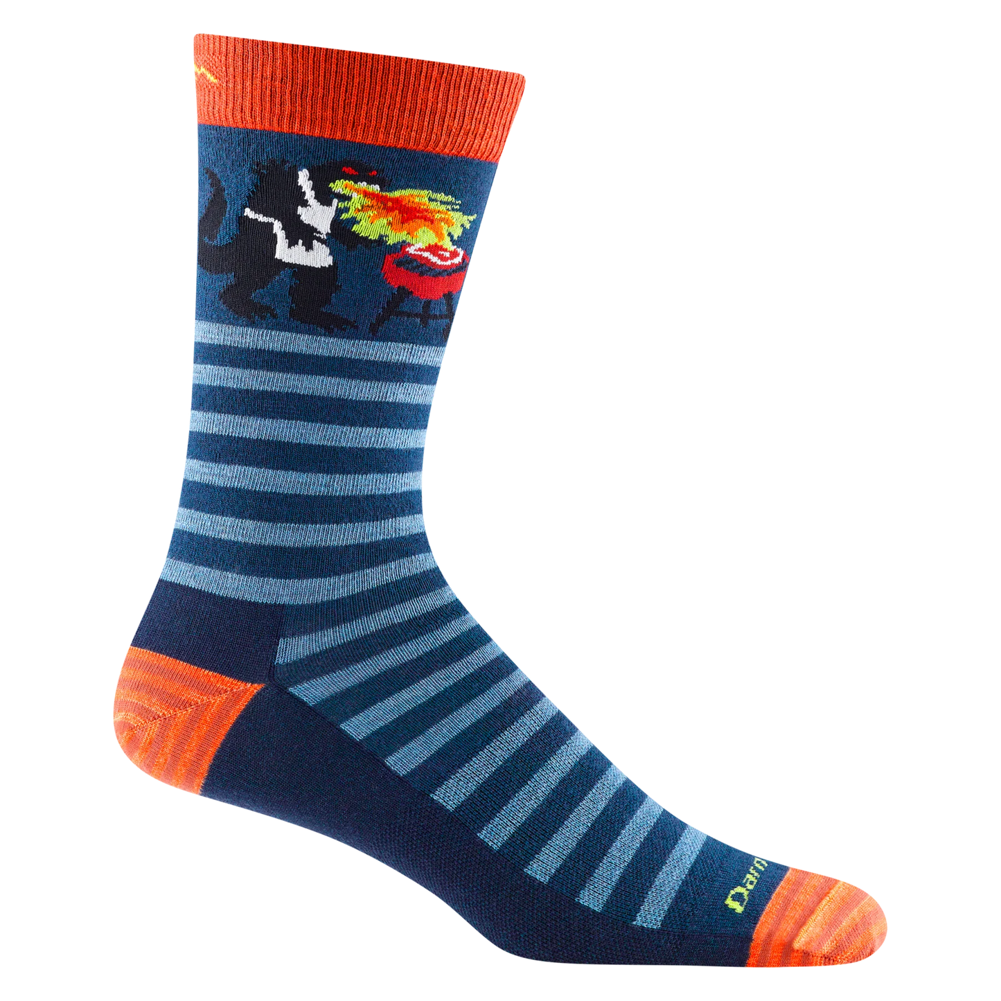 Animal Haus Crew Lightweight Lifestyle Socks in Deep Water