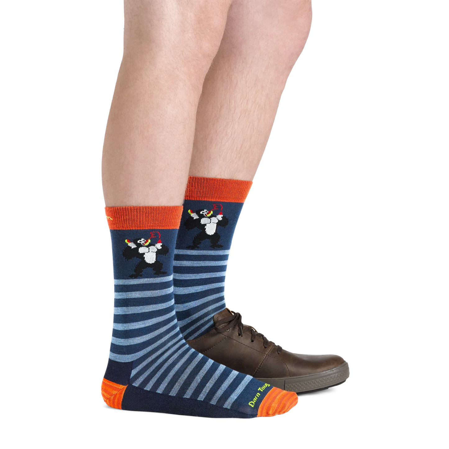 Animal Haus Crew Lightweight Lifestyle Socks in Deep Water