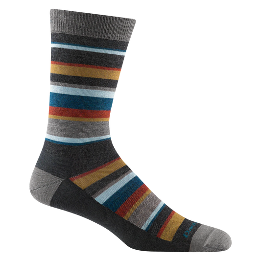 Druid Crew Lightweight Lifestyle Socks in Charcoal