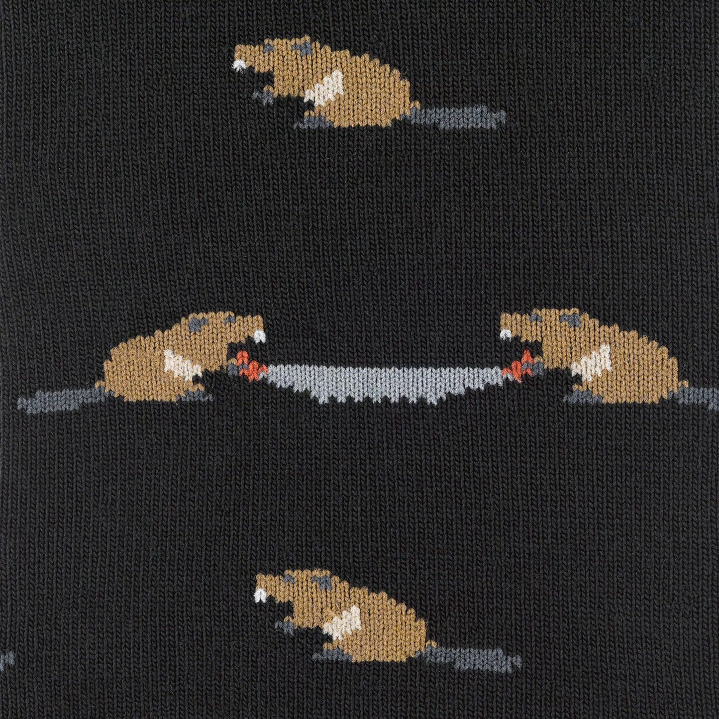 Sawtooth Crew Lightweight Lifestyle Sock in Black