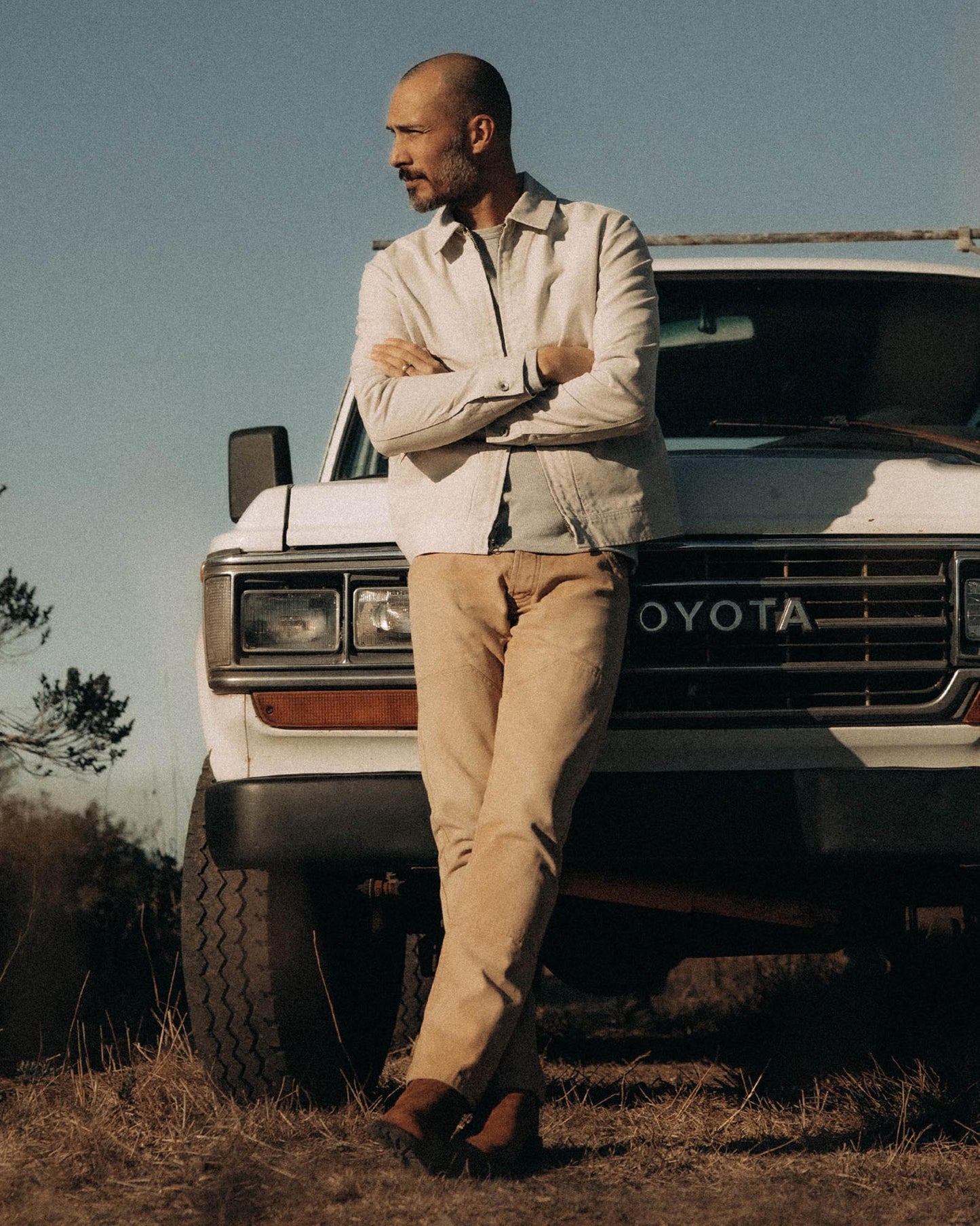 The Shifter Jacket in Stone Canvas