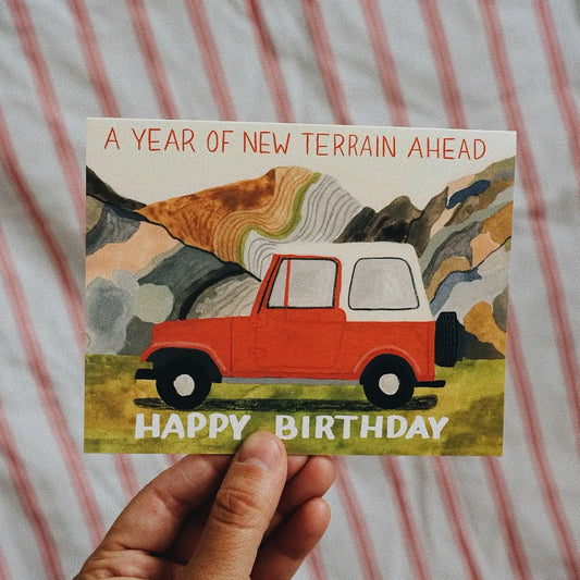 Year of New Terrain Card