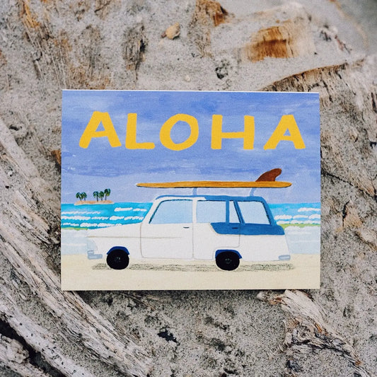 Surf Aloha Card