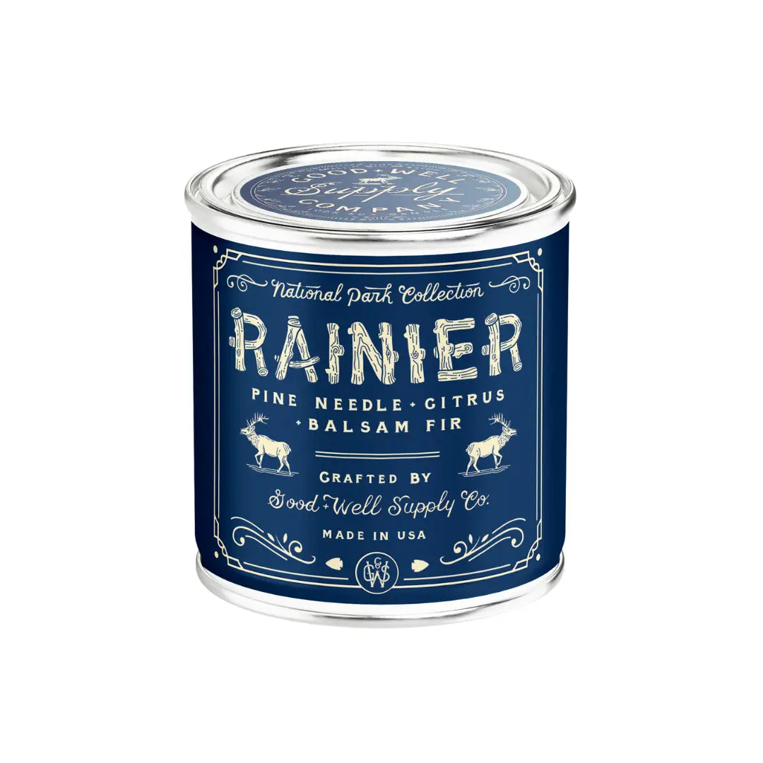 Rainier National Park Candle