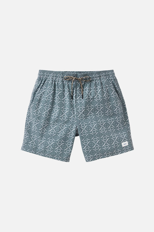 Amalfi Volley Shorts in Gray Green