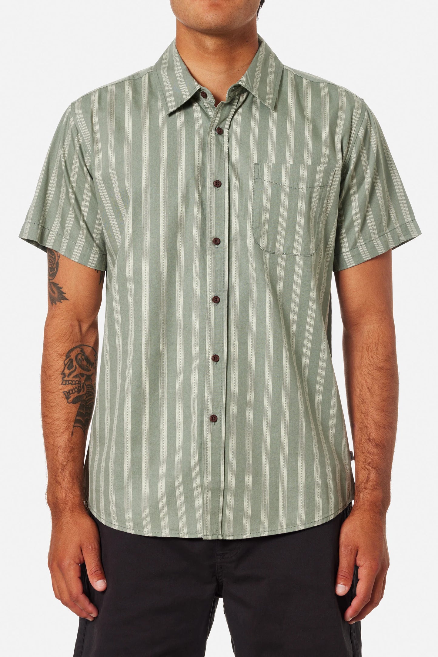 Barley Shirt in Sea Grey