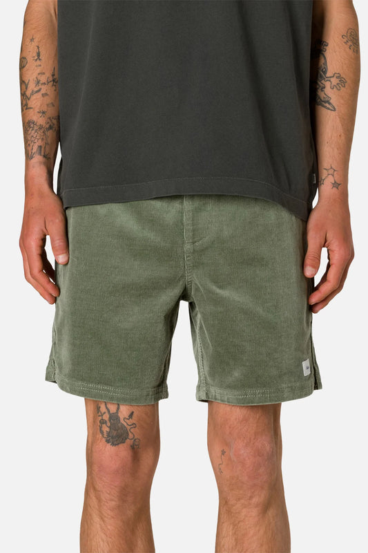 Cord Local Shorts in Sage