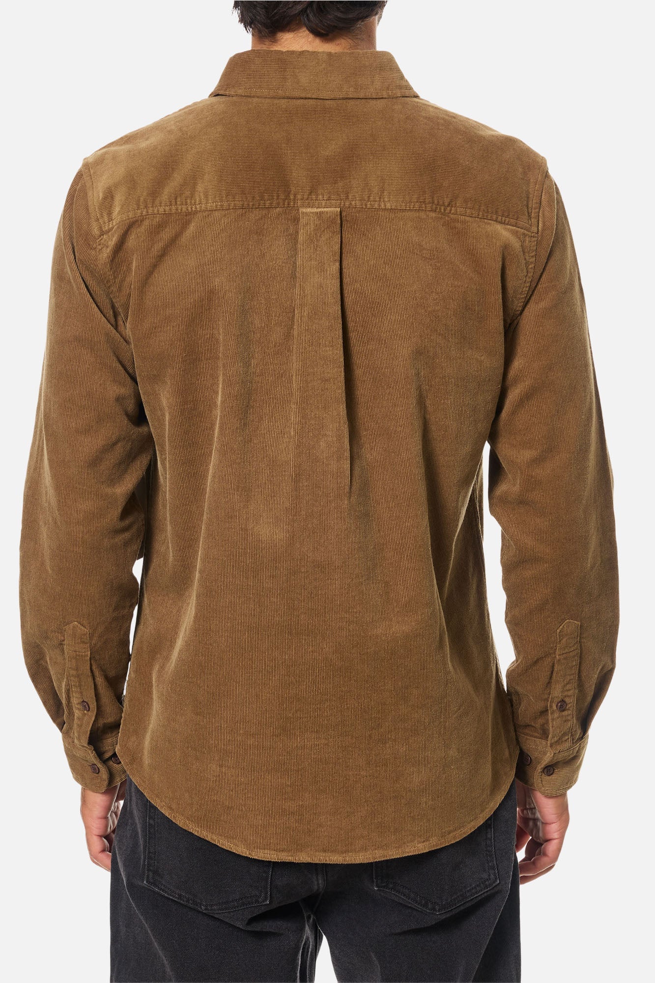 Granada Shirt in Light Brown Corduroy
