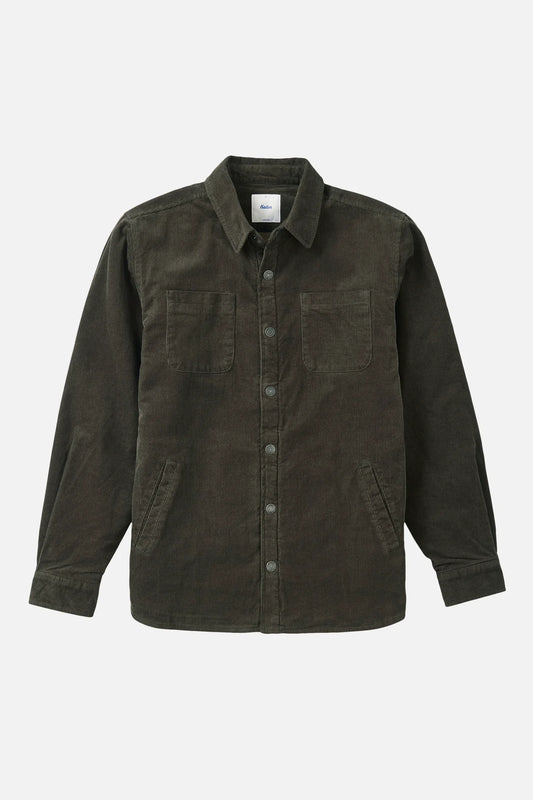 Harold Corduroy Jacket in Lead