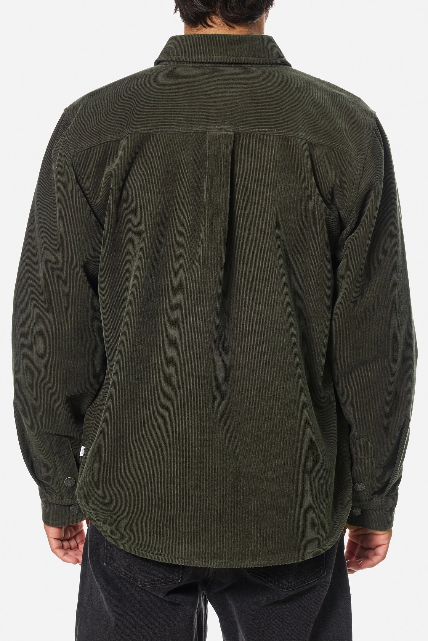 Harold Corduroy Jacket in Lead