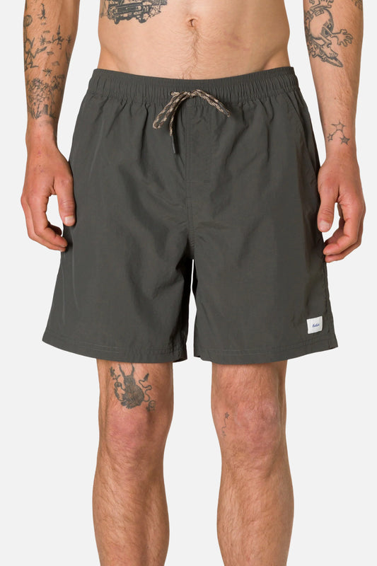 Poolside Volley in Black Wash