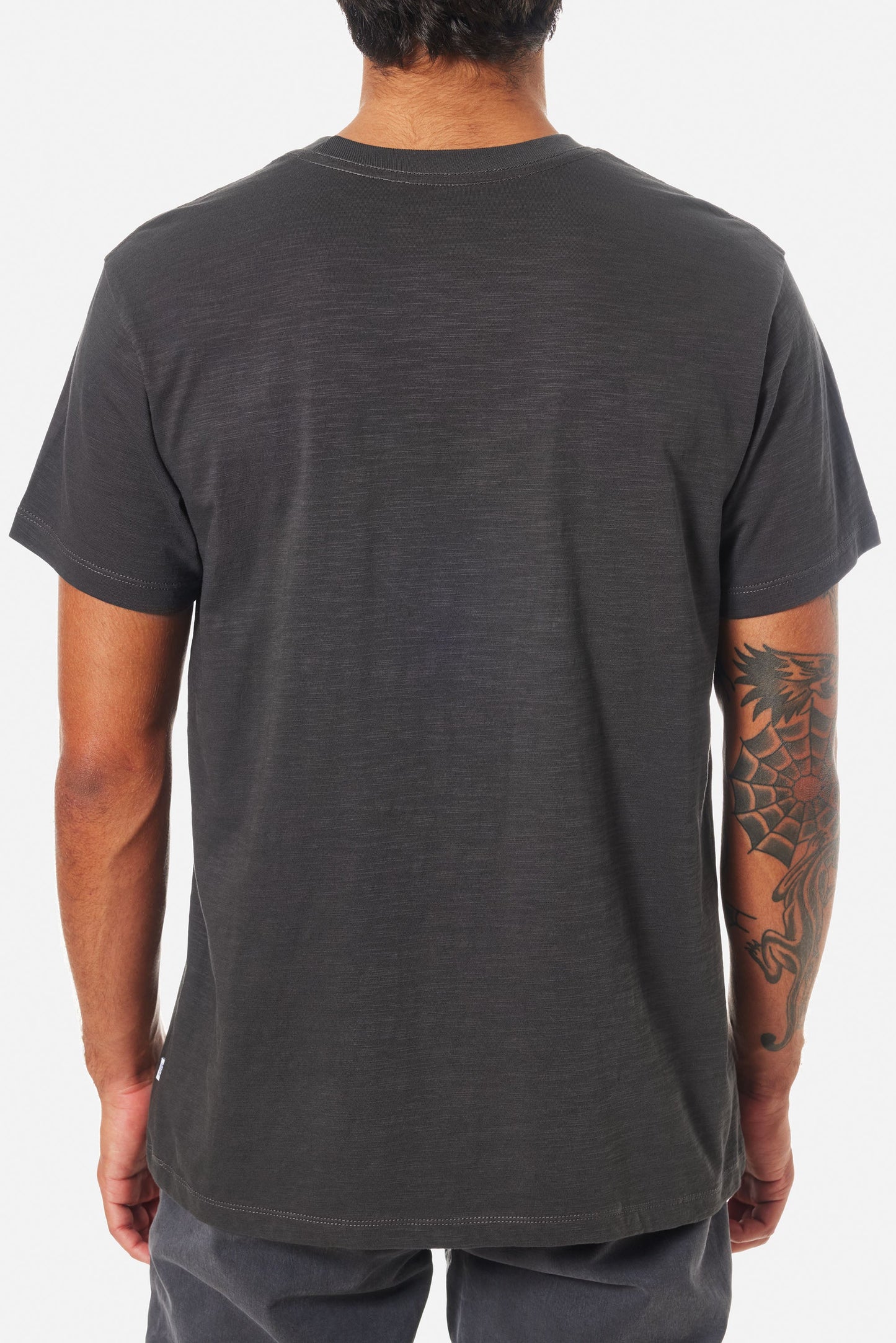 Slub Base Tee in Black Wash