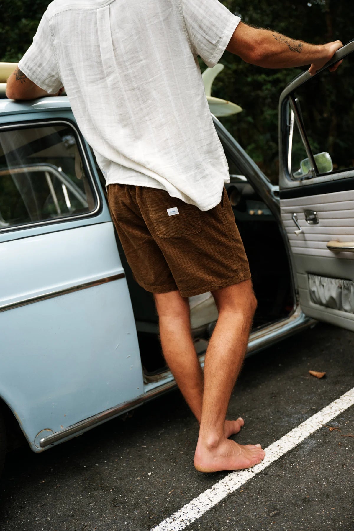 Ward Shorts in Coffee