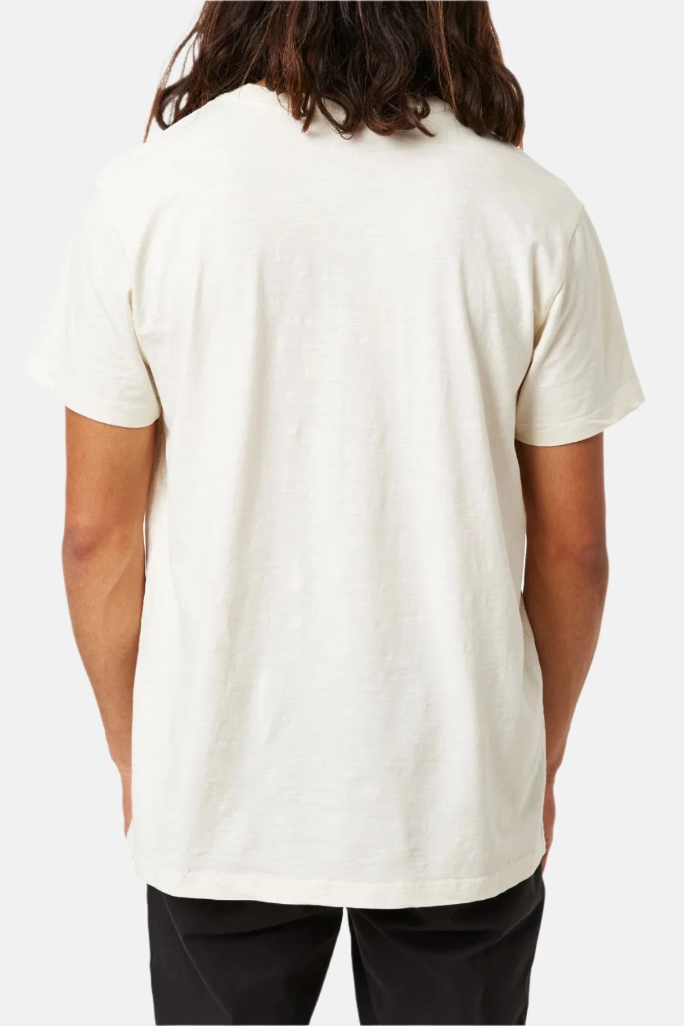 Slub Base Tee in Vintage White