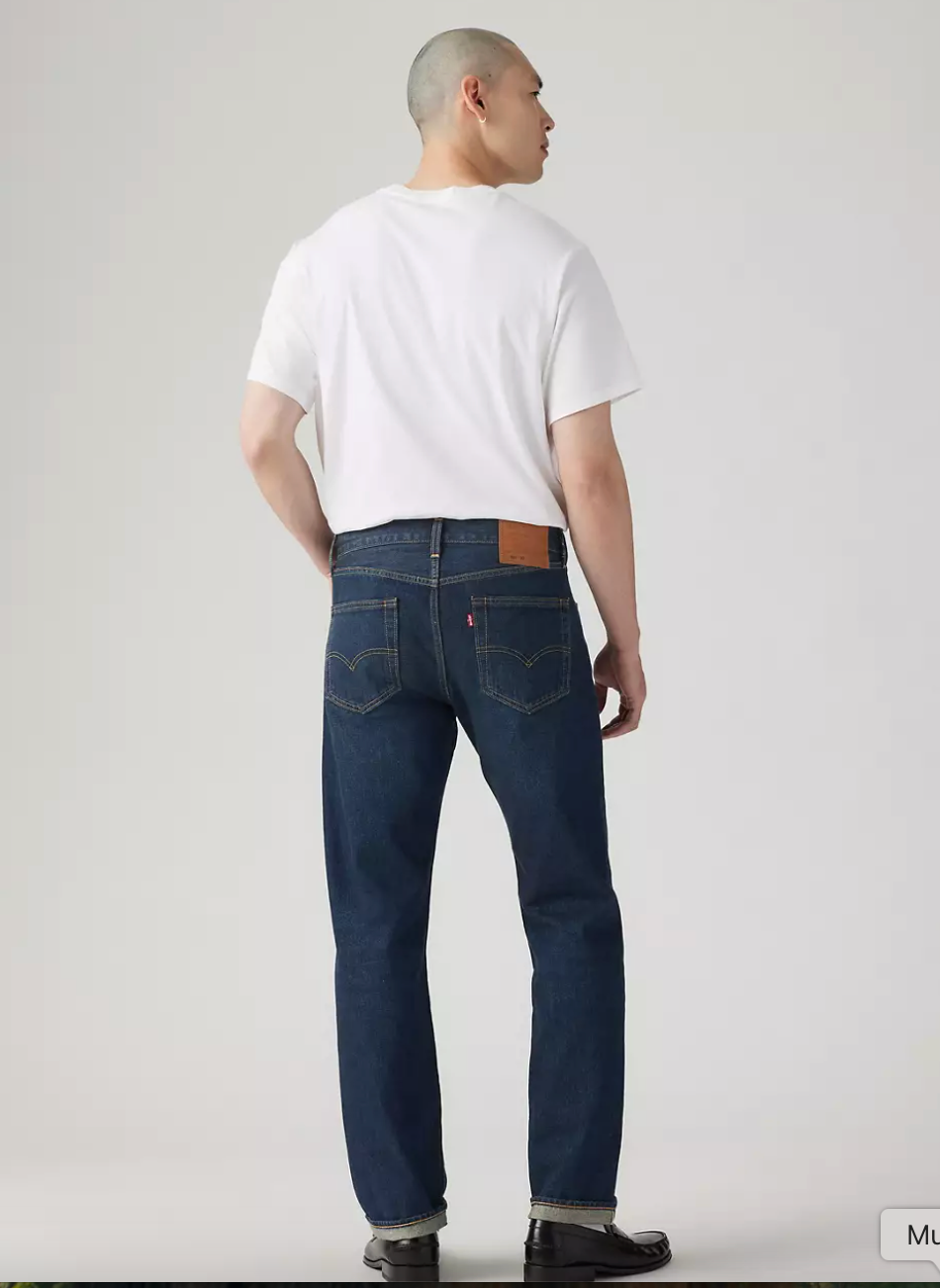 501® '93 Straight Fit Selvedge Denim in The Walls Dark Wash