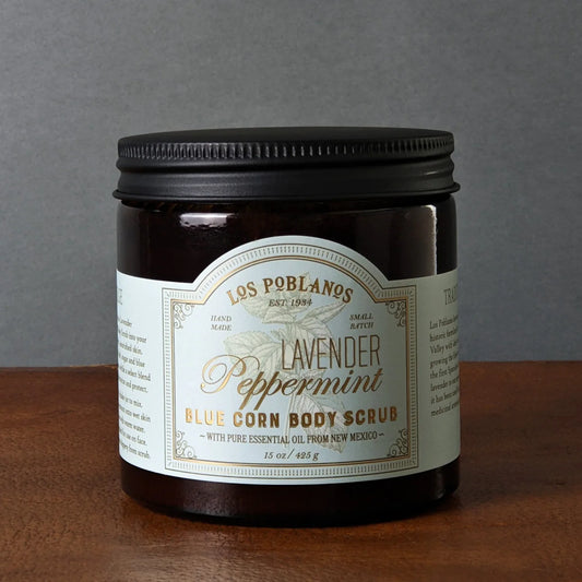 Lavender Peppermint Blue Corn Body Scrub