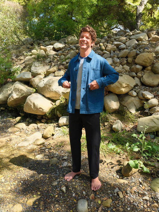 Builder Jacket in Indigo Denim