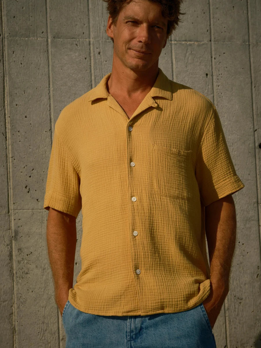 Cosmo Shirt in Saffron