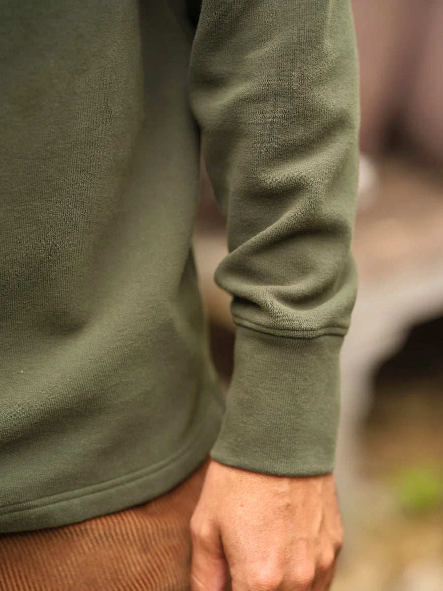 Garberville Pullover in Rover Green