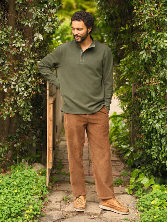 Garberville Pullover in Rover Green