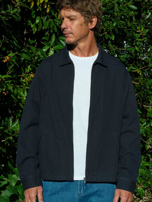 Gas Station Jacket in Navy