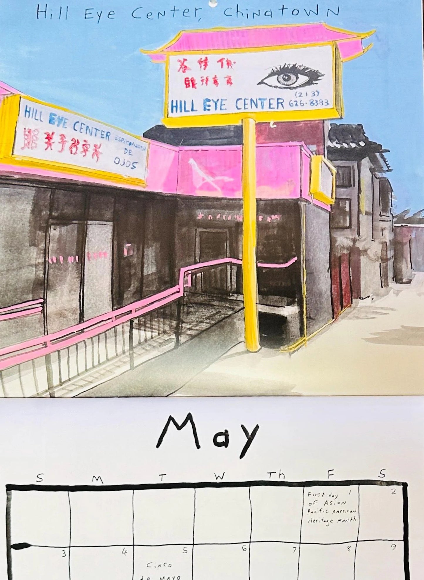2026 Unknown Landmarks Calendar
