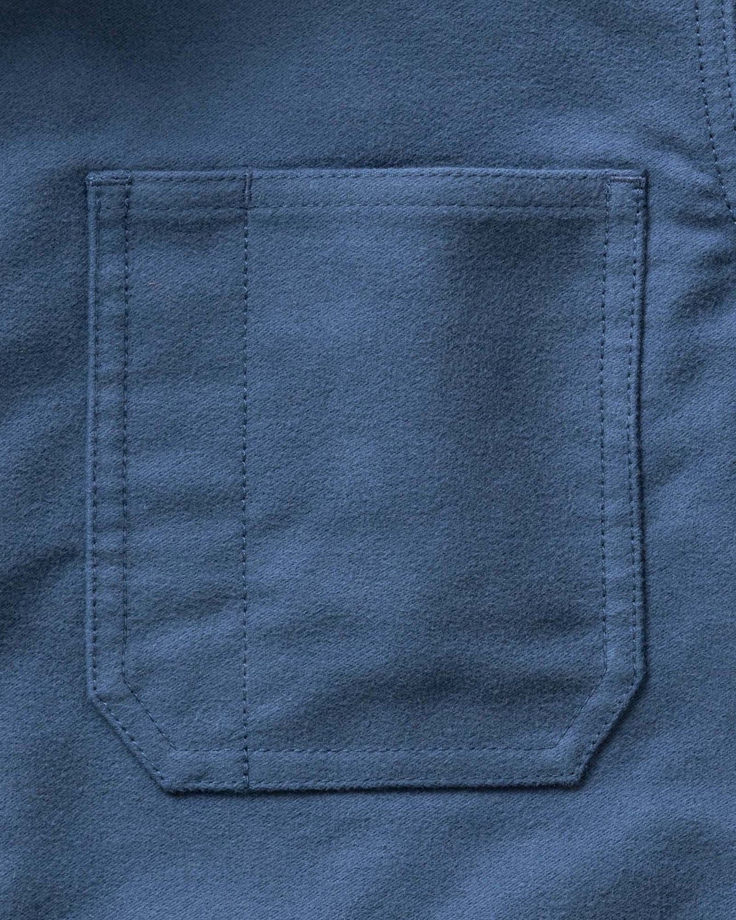 The Ojai Jacket in French Blue Moleskin