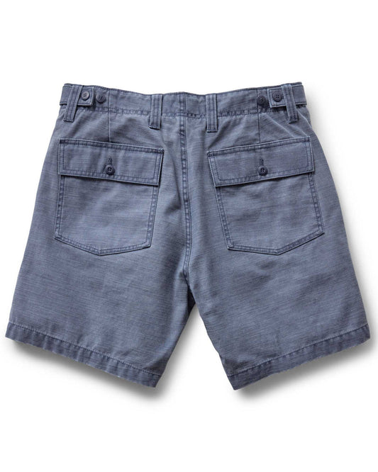 The Surplus Short in Navy Reverse Sateen