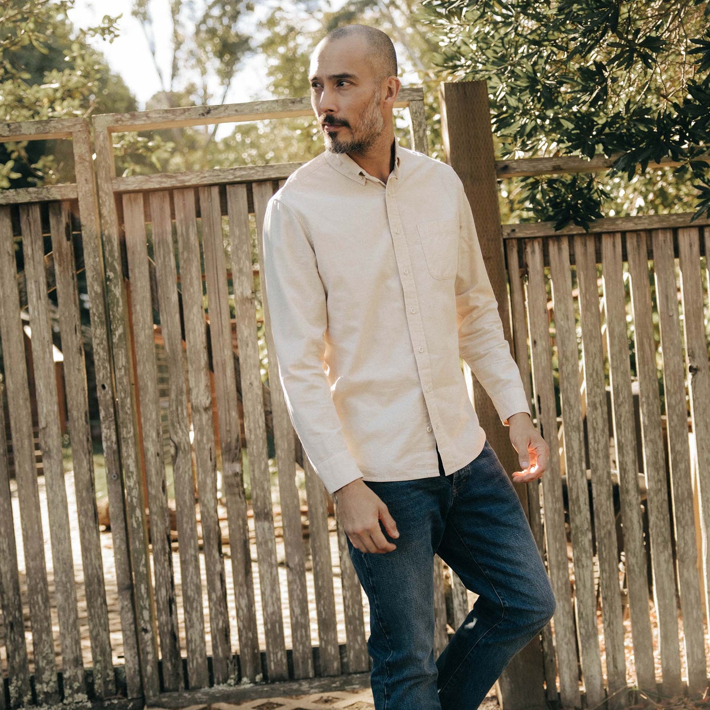 The Jack in Heather Oat Pincord