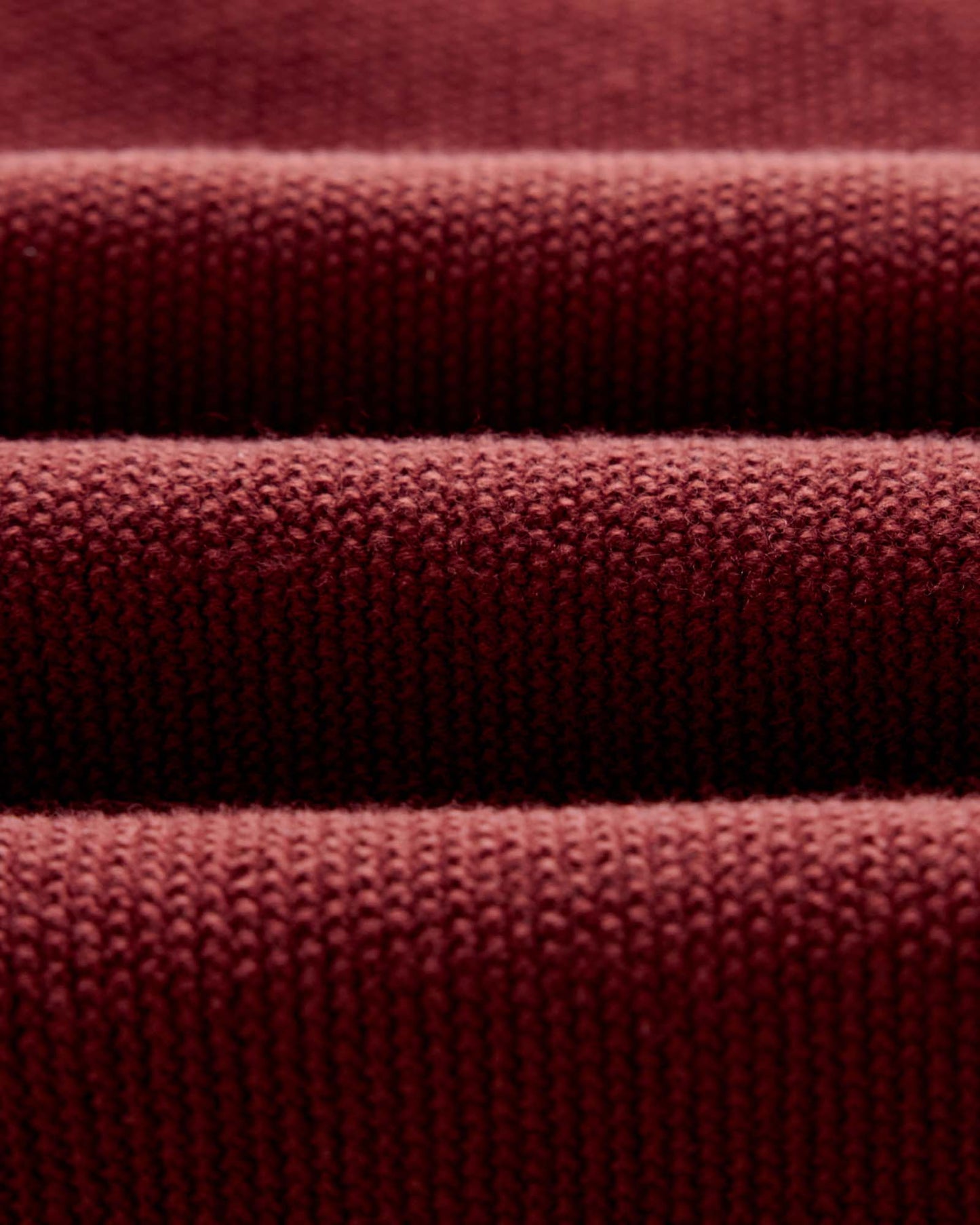 The Newton Sweater Polo in Dried Cherry Merino