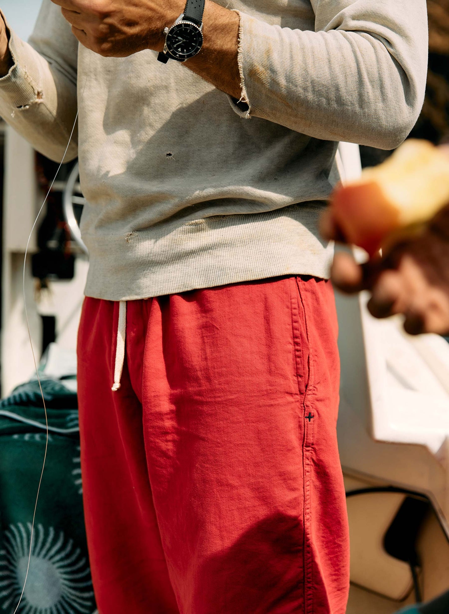 The Lounge Pant in Poppy