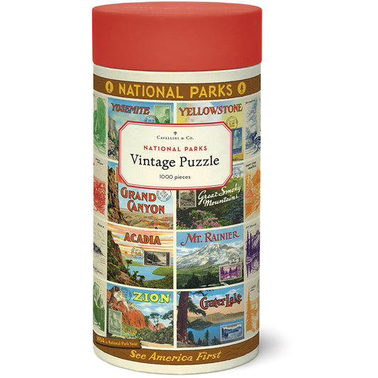 National Parks Postcards 1,000 Piece Puzzle