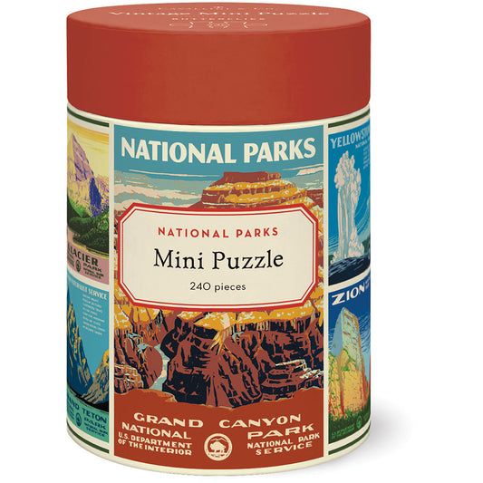 National Parks Posters 240 Piece Mini Puzzle