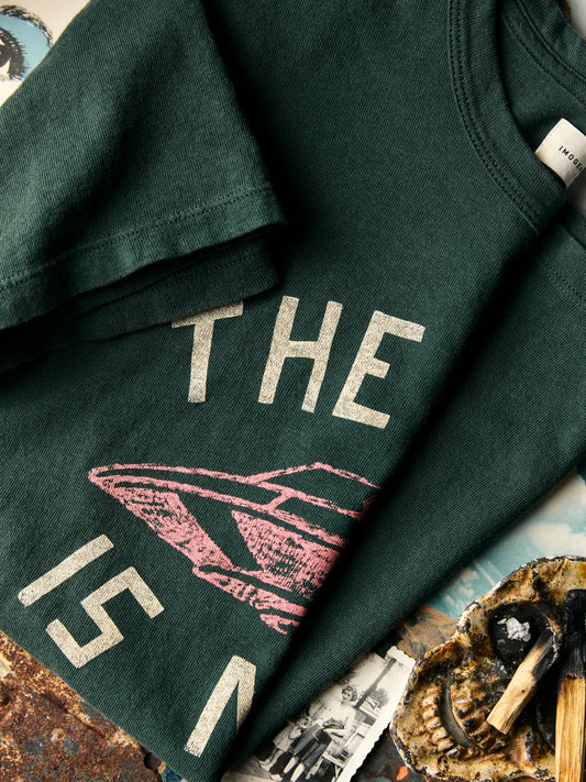 The End is Near Tee in Spruce