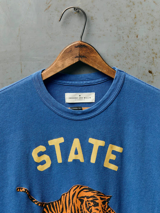 The State Tee in Blue