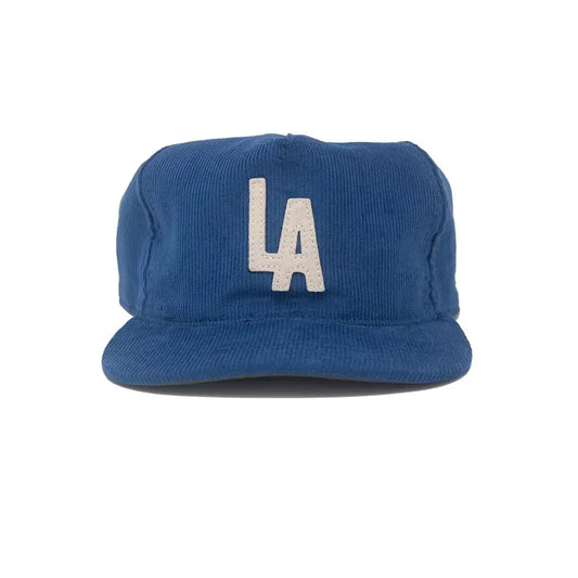 LA Snapback Hat in Blue