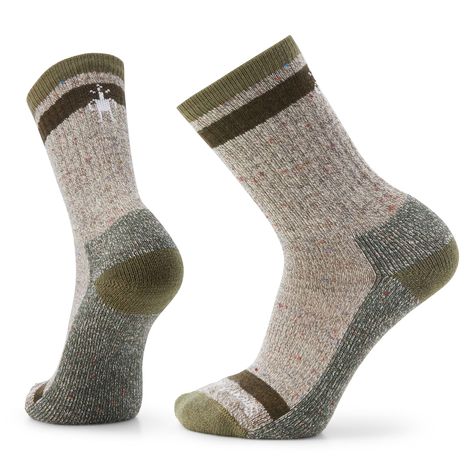 Everyday Larimer Crew Socks in Winter Moss