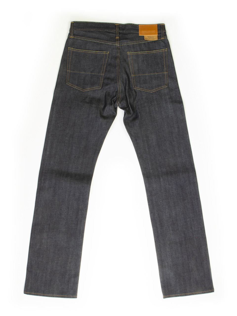 Ankara Straight Leg Selvedge Denim Jeans