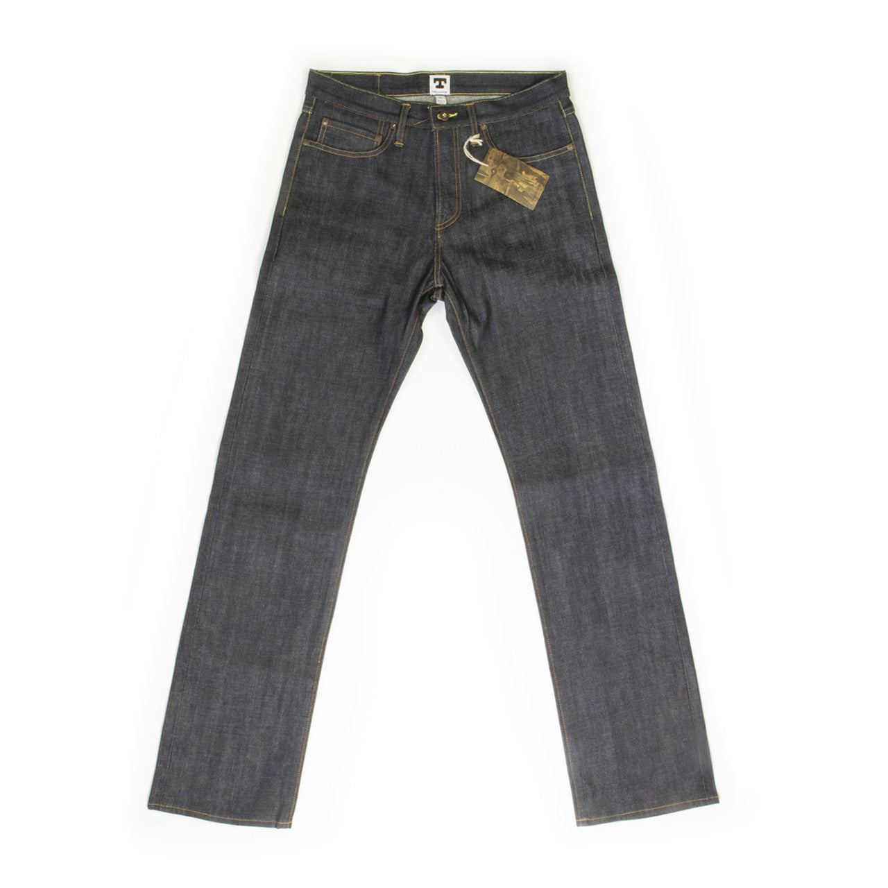 Ankara Straight Leg Selvedge Denim Jeans