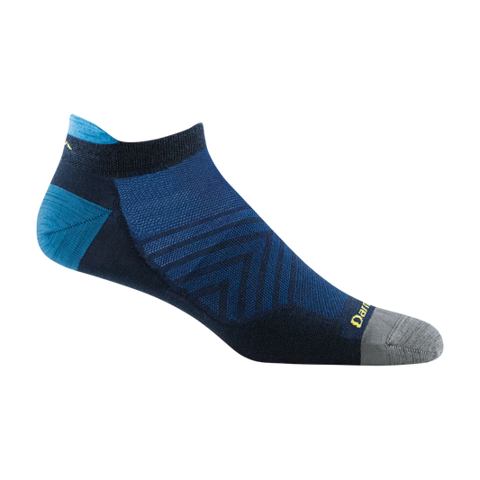 Run No Show Tab Ultra-Lightweight Running Socks in Eclipse