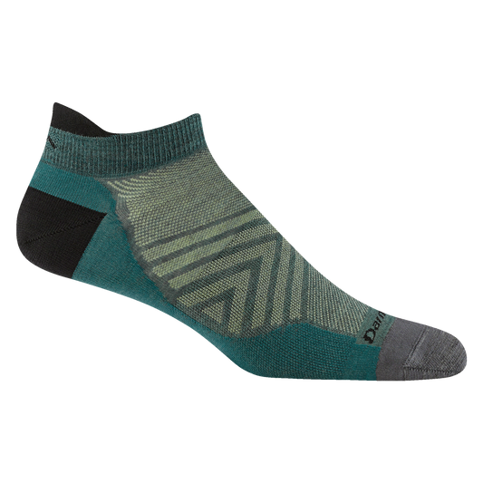 Run No Show Tab Ultra-Lightweight Running Socks in Teal
