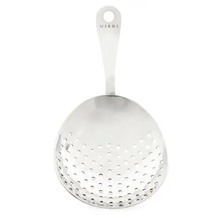 Harrison Polished Stainless Steel Julep Strainer