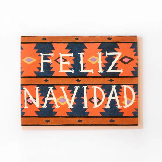 Feliz Navidad Blanket Card