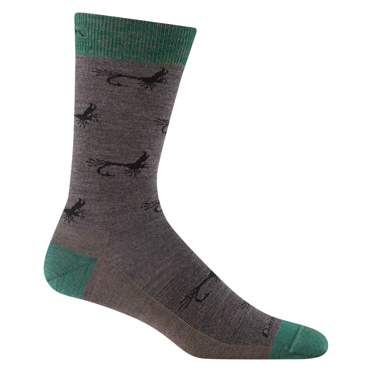 Mcfly Crew Lightweight Lifestyle Socks in Taupe